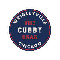 Chicago Bears Happy Dance Sticker by The Cubby Bear Chicago