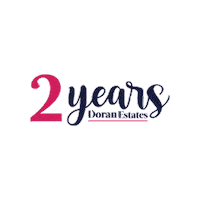 Anniversary 2 Years Sticker by Doran Estates