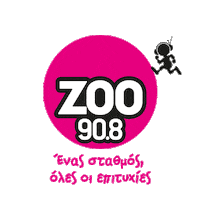 zooradio music logo radio hit Sticker