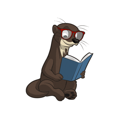 Otter Rec Sticker by Santa Ana Parks