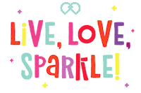 Sparkle Love Sticker by Daleyza + Dalary