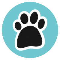 BlogPaws pets paw paws paw print Sticker