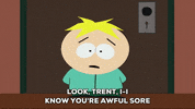 butters stotch apology GIF by South Park 