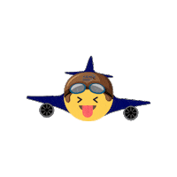Happy Aeronautica Sticker by Feria Aeroespacial Mexico