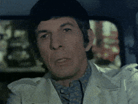 Leonard Nimoy Eye Roll GIF