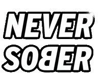 Energy Drink Party Sticker by Never Sober