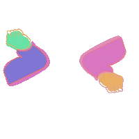 MichelleGuzmanO covid newnormal elbowbump Sticker