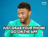 Amazon Phone GIF by NFL On Prime Video
