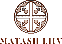 MATASHLIIV logo circle good vibes cycle Sticker