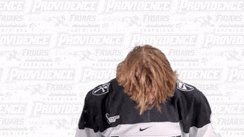 Hair Hockey GIF by Providence Friars