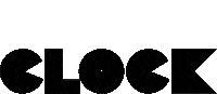 clockclockofficial music band berlin clock Sticker