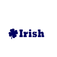 South Bend Irish Sticker by Designed to Flourish