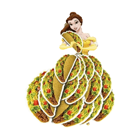taco bell princess STICKER by imoji