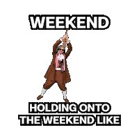 Week End Sticker