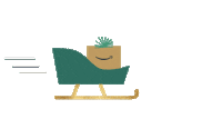 Winter Sledding Sticker by Amazon