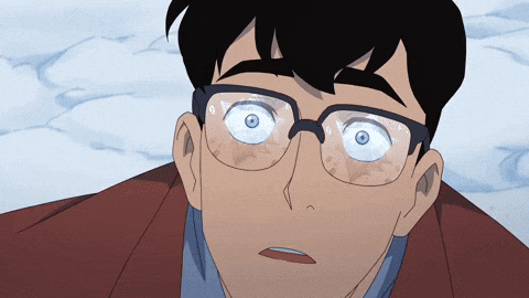 Shocked Clark Kent GIF by Adult Swim