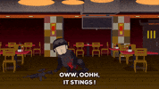 blood soldier GIF by South Park 
