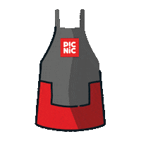 runner apron Sticker by Picnic