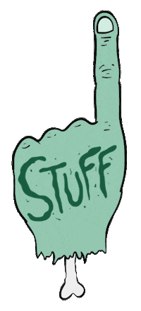 Point Zombie Sticker