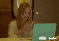 cat deeley skype GIF by HULU