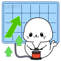 Pump It Sticker GIF by Sappy Seals