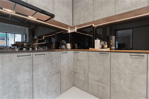 yangsinspiration giphyupload carpentry kitchen cabinet 170 degree hinge GIF