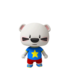 Shocked 3D Sticker by UpStudiosWorld