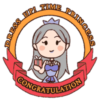 Congratulation Sticker by DressUpTimePrincess