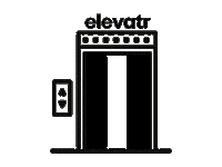 elevatr_hospitality hotel elevatr elevatr hospitality aufzug elevator Sticker