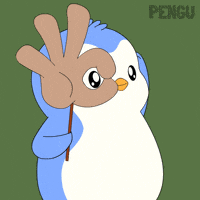 Penguin Ok GIF by Pudgy Penguins