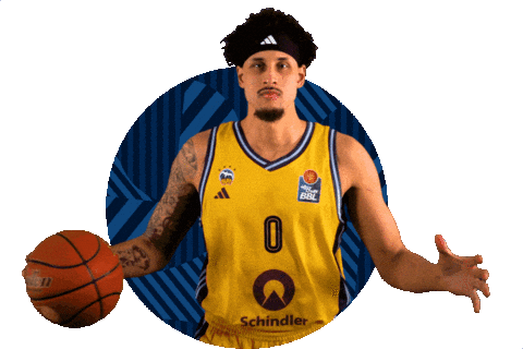 Basketball Michael Sticker by ALBA BERLIN