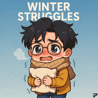 Freezing Cold Weather GIF by Persona