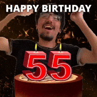 Happy 55th Birthday