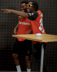 Best Friends Lol GIF by Bayer 04 Leverkusen