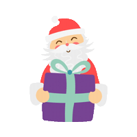 Father Christmas Sticker by wearehalo