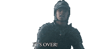 Its Over Armor Sticker by Game of Thrones