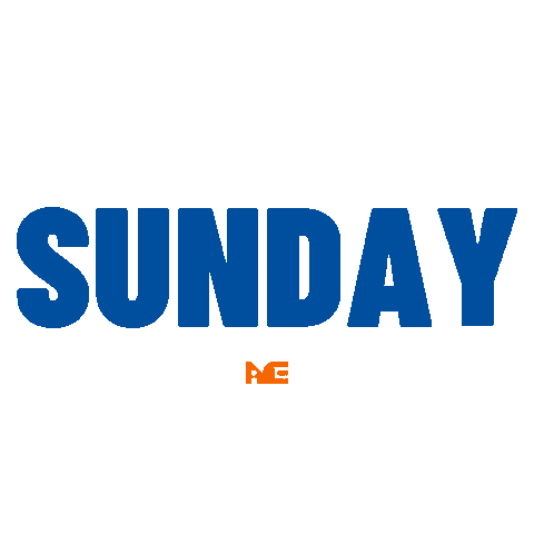 Happy Sunday Fun Sticker by iACE