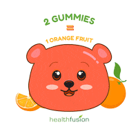 Happy Vitamin C Sticker by Health Fusion