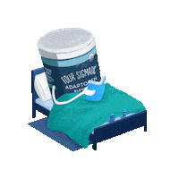 Sleepy Chill Sticker by Four Sigmatic