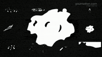 Animated Cartoon Splash Elements