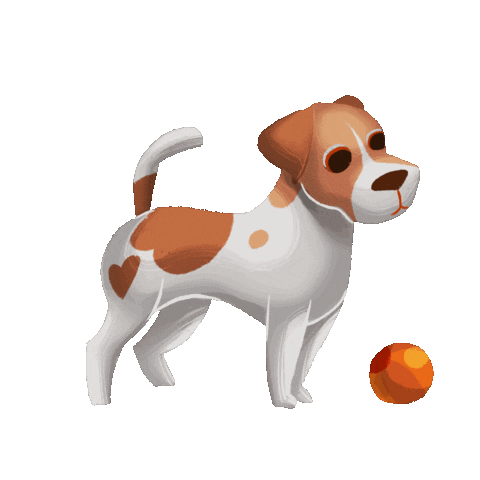 Dog Sticker by The Alice Tsai