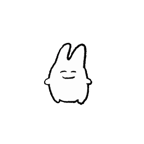 Rabbit Yes Sticker