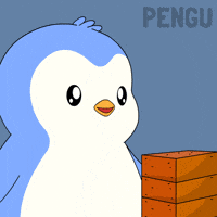 Stacking Step By Step GIF by Pudgy Penguins