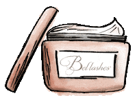 bellashes cosmetics lashes cream eyelashes Sticker