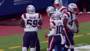Happy Damien Harris GIF by New England Patriots