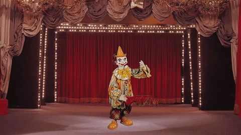 waving bob baker GIF by Bob Baker Marionette Theater