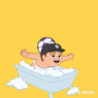 Football Fan Bubbles GIF by OneFootball Heads