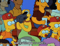 Happy Season 3 GIF by The Simpsons