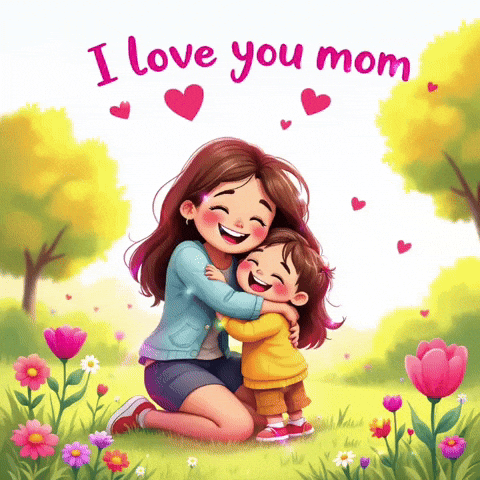 goodvibewishes giphycreatortest happy mothers day mom life best mom GIF