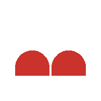 birdsbellwoods music logo red rock Sticker